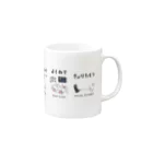 みずしな孝之の店 しなやのねこはやらないマグカップ Mug :right side of the handle