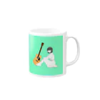 わか＠ぼぶぅのわか＠公式コップ1号 Mug :right side of the handle