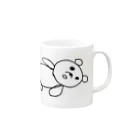 pon_pokoのkuma Mug :right side of the handle