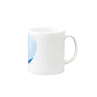 beautiful_aのハート柄 Mug :right side of the handle