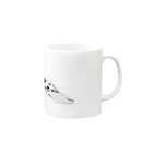 Febcatsの真夏日 Mug :right side of the handle