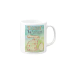 うさぎ×３のうさぎさん Mug :right side of the handle