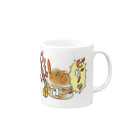 ﾐﾘｵﾝﾊﾞｶﾞｰ®のマウントポリス Mug :right side of the handle