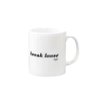 broke loose:)のbroke loose:) マグカップの取っ手の右面