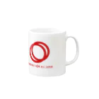 マリフォー応援グッズ販売サイトのMarriageForAllJapanマグカップ3 Mug :right side of the handle