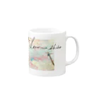 壬本舗 mizu-no-e-hompoの夕景 Mug :right side of the handle