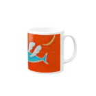 ｋａｚｕｏ　ｋａｙａｍａの天使を夢見る魚 Mug :right side of the handle