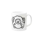 鎖骨ちゃんの鎖骨ちゃん（前） Mug :right side of the handle