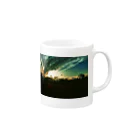 SHOPマニャガハの変わる空、変わる雲 Mug :right side of the handle