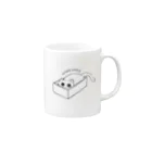 にゃんこ中将の箱入りにゃんこ大佐 Mug :right side of the handle