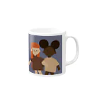 ごぼうラビットのSkin colors don't matter  Mug :right side of the handle