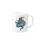 龍☆ROOMの007 Mug :right side of the handle