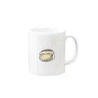 ＋Whimsyのハローハマグリさん Mug :right side of the handle