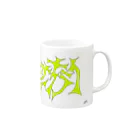 へいらっしゃいのヤサイキライ　mag Mug :right side of the handle