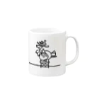 comboのサンタサイズ Mug :right side of the handle