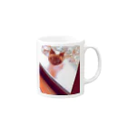 ちばっちょ【ち畳工房&猫ねこパラダイス】のシャム猫ファンタジー Mug :right side of the handle