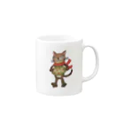 NoenoeMagicのピザニャンコ Mug :right side of the handle