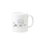 かれとすばとのお店のかれのマグカップ【すばと一緒】 Mug :right side of the handle