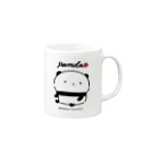 パンダのみみみの子パンダでちゅ Mug :right side of the handle