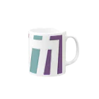 東京Tシャツ　〈名入れ・イニシャルグッズ〉のタナカさん名入れグッズ（カタカナ）難読？  Mug :right side of the handle