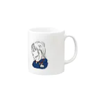 うーちーのクール看護師 Mug :right side of the handle