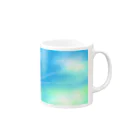 mairan's TAROT STOREの青空 Mug :right side of the handle