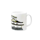 ライトスターの岐阜城 Mug :right side of the handle