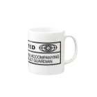 DRIPPEDのR RESTRICTED Mug :right side of the handle