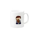 minipinpinのエクちゃん Mug :right side of the handle