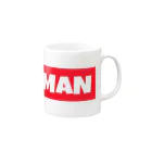 SUPERMANのSUPERMAN Mug :right side of the handle