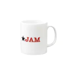 JAM SOUND WITCHのJAMプリント Mug :right side of the handle