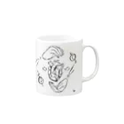 sAhALのheart Mug :right side of the handle