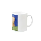 CHIEKO MINOWAのくだんちゃん Mug :right side of the handle