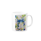 むらかみしののりぼーん Mug :right side of the handle