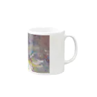 cardamom-coffeeの春色絵の具シリーズ3 Mug :right side of the handle