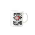 stereovisionのRed Apple Cigarettes2 Mug :right side of the handle