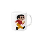 stereovisionの呑み過ぎ坊や Mug :right side of the handle
