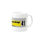 衝動的意匠物品店　「兄貴」のTeam「ANIKI ENGINEERING」 Mug :right side of the handle