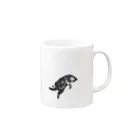 animalのCAT  Mug :right side of the handle