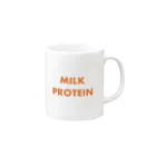 MarinaのMILK PROTEIN  Mug :right side of the handle