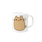 ちびねこ村の猫太さん Mug :right side of the handle