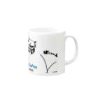 La Señasのタブラにゃん Mug :right side of the handle