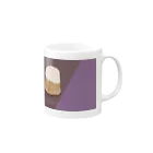 しま✳︎スイーツ/パティシエのカヌレ Mug :right side of the handle