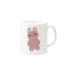 chic.tique.の虚無うさ Mug :right side of the handle