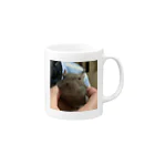 もぐレッダの撫でられデグーのぐりちゃん Mug :right side of the handle