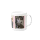 きなこ あずきショップの猫 Mug :right side of the handle