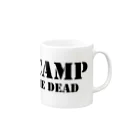 CAMP OF THE DEADのSURF CAMP Mug :right side of the handle