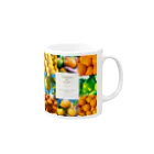 ﾆｼｷｵﾘ🍋CollectionのDamon de Farm Collection4 Mug :right side of the handle