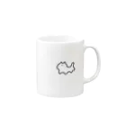 トムヤムクンのうみうしねこ Mug :right side of the handle