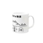 新商品PTオリジナルショップの熊ノ平駅観光案内看板（下地無し） Mug :right side of the handle